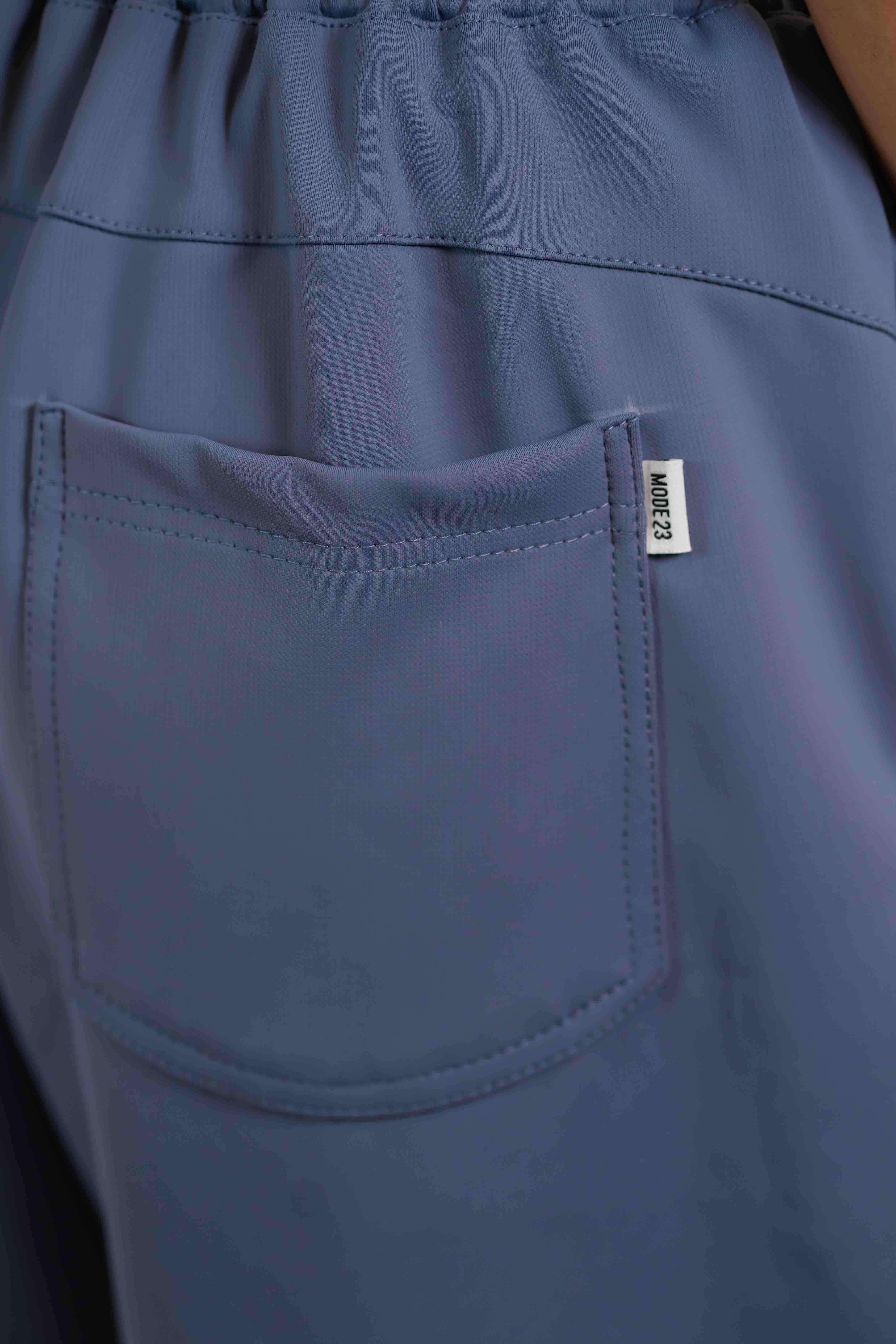 Blue Track Shorts